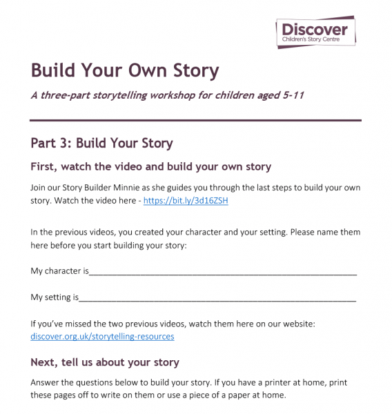 Worksheet (Download via link above)