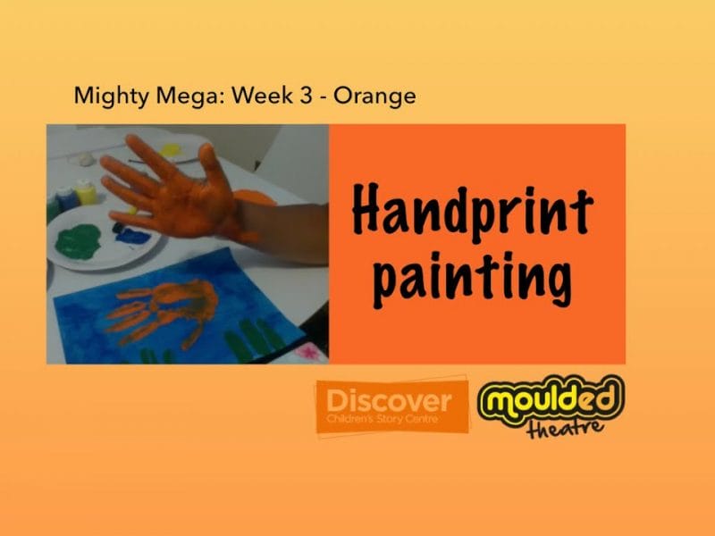 Handprint painting