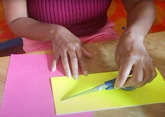 Make a paper lantern