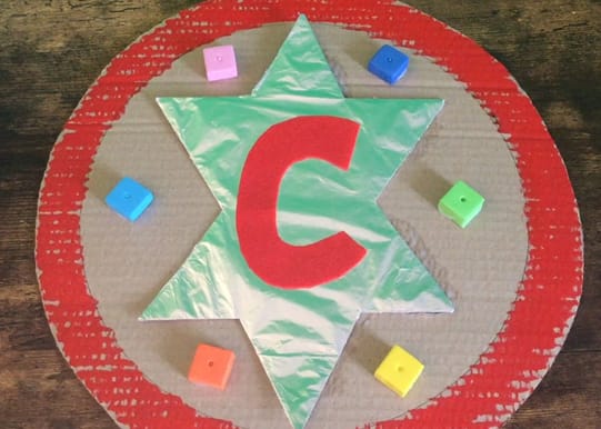 Superhero craft activity