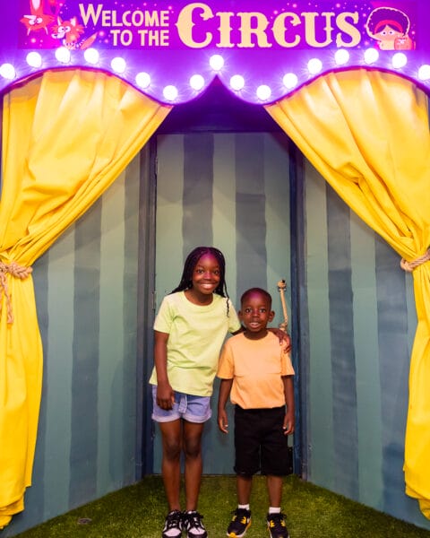 Enter a fantastical circus tent