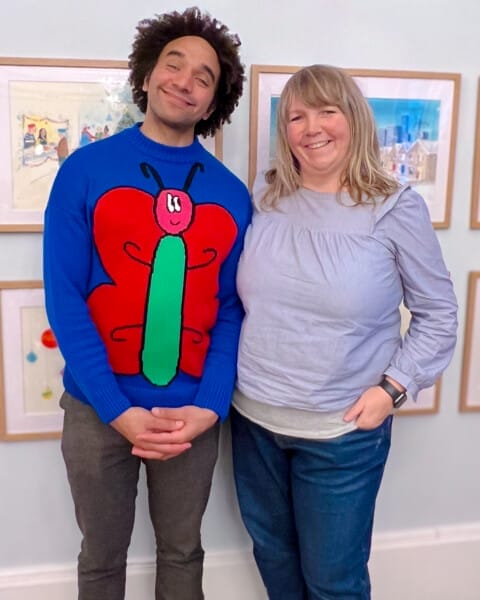 Discover is working with dream team Joseph Coelho and Fiona Lumbers on a brand new immersive exhibition — open to schools from 7 September