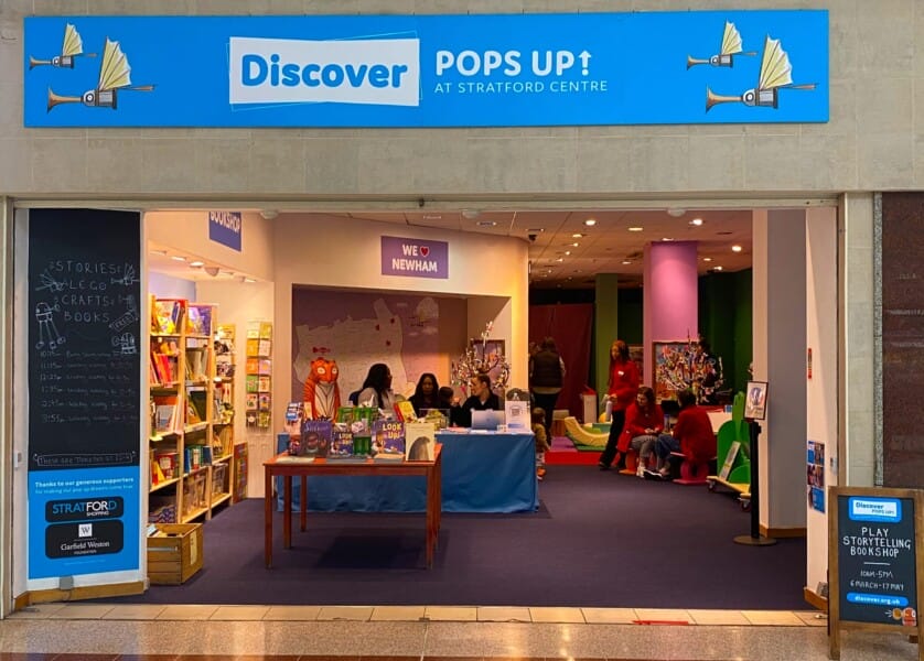 Discover Pops Up!